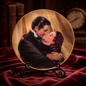 1991 Marry Me Scarlett Porcelain Plate Metro Goldwyn Mayer #10487C First Issue